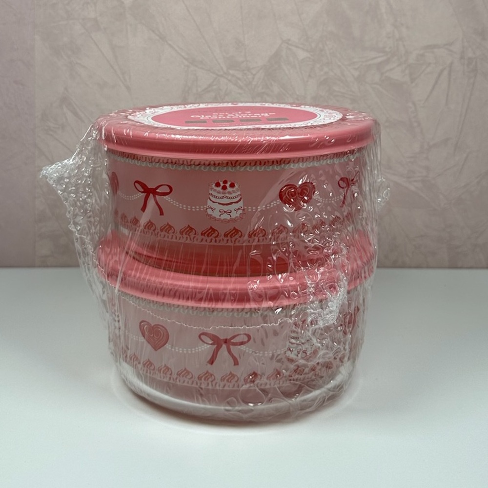 Pink Food Storage Containers